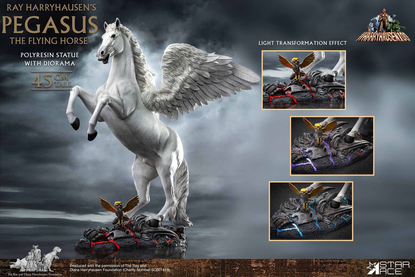 RAY HARRYHAUSEN’S-PEGASUS (The Flying Horse)DX Ver