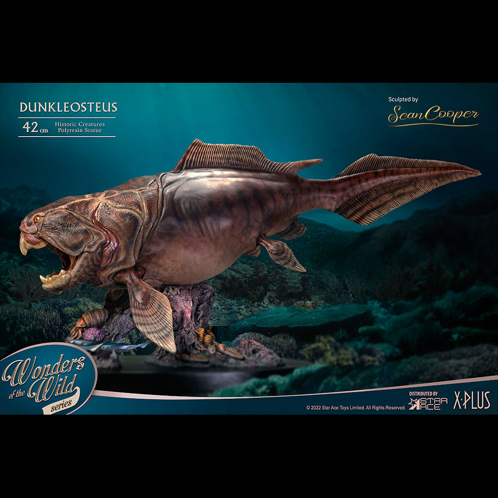 Dunkleosteus(DX Ver) with Fossil Replica