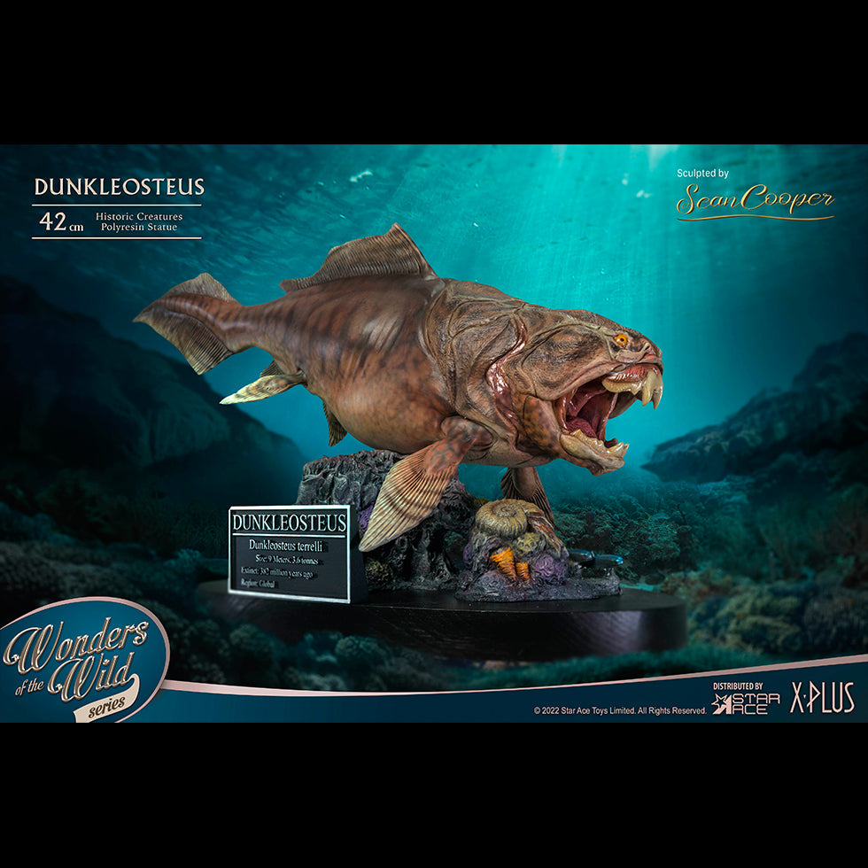 Dunkleosteus(DX Ver) with Fossil Replica