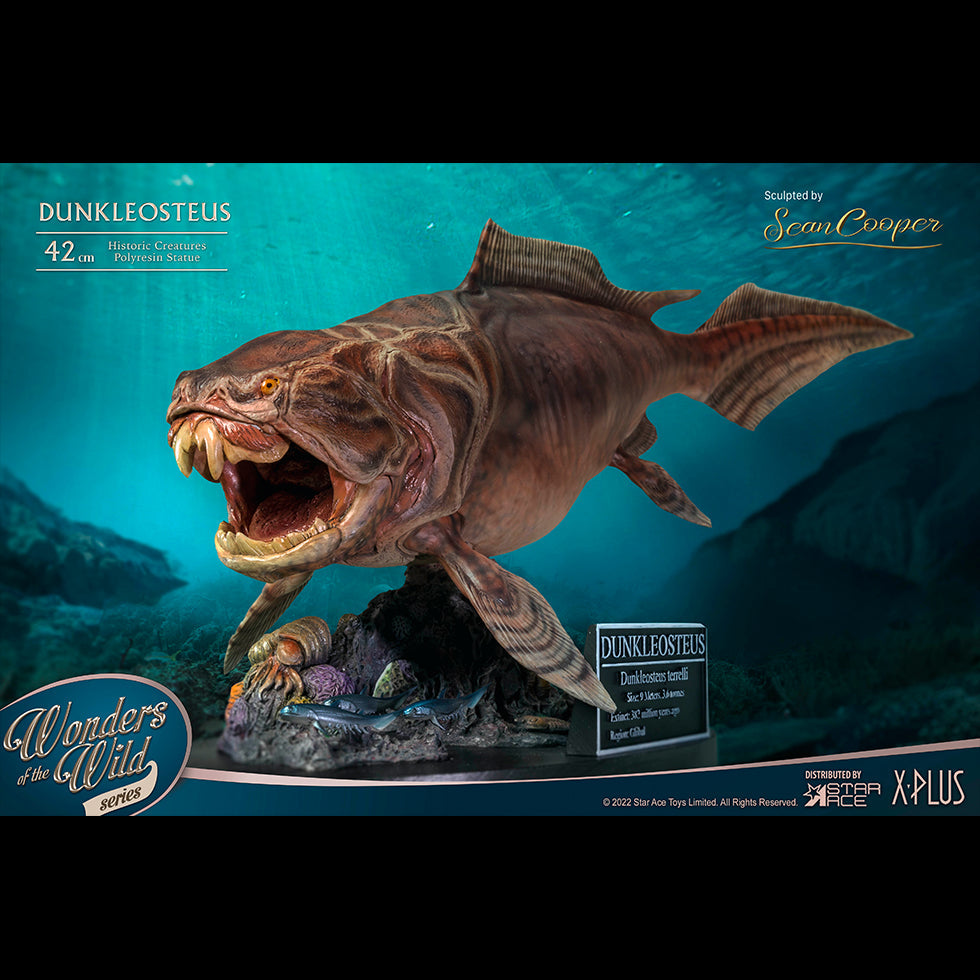 Dunkleosteus(DX Ver) with Fossil Replica