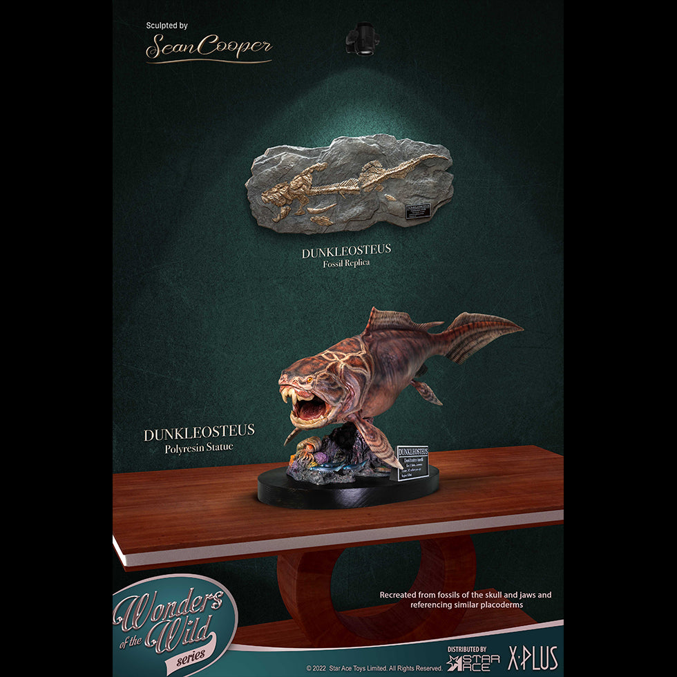 Dunkleosteus(DX Ver) with Fossil Replica