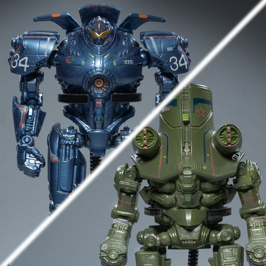 Pacific Rim β Gipsy Danger & Cherno Alpha DefoStyle Figure DX (Twin Pack)