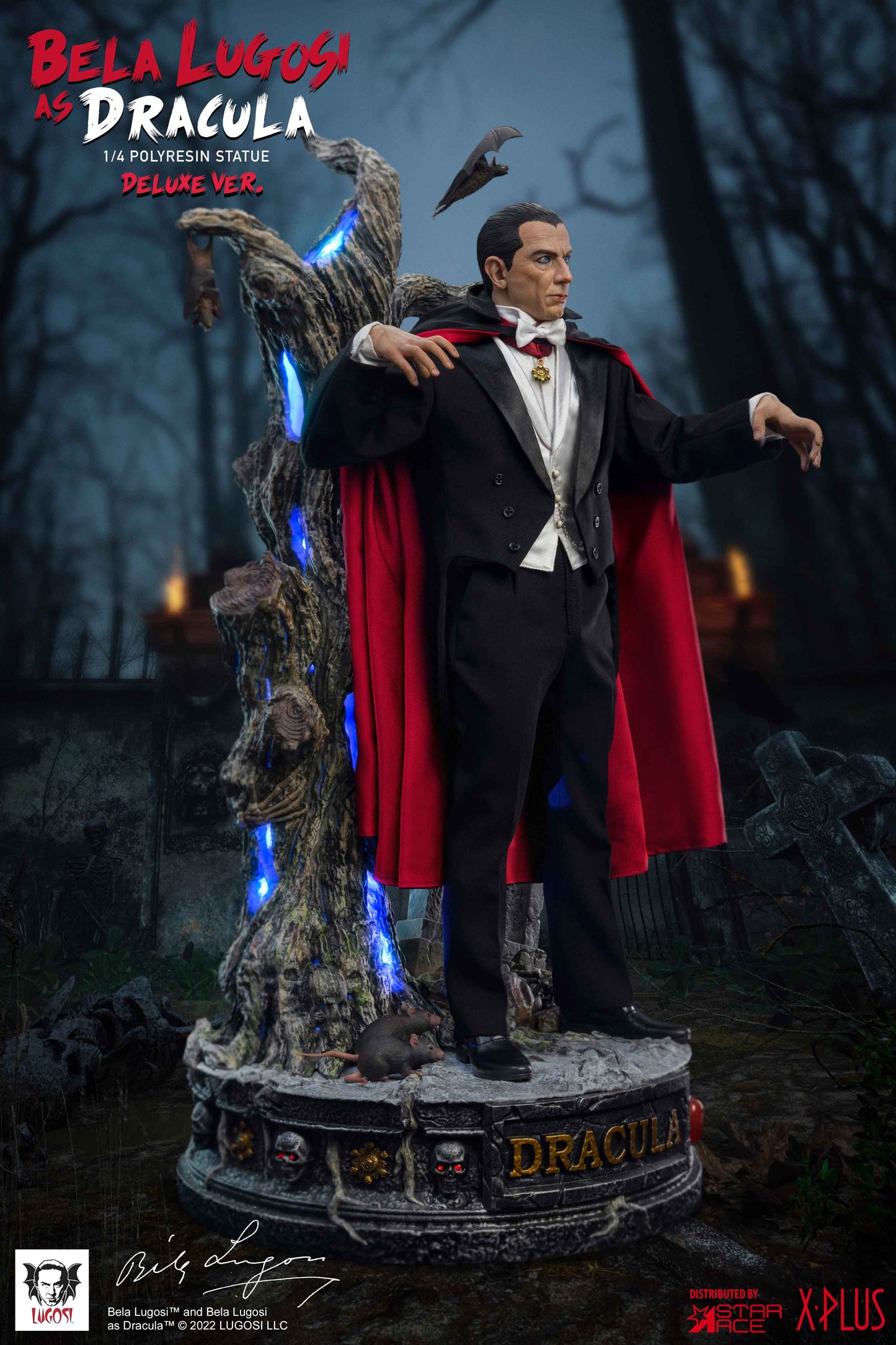 BELA LUGOSI  DX STATUE