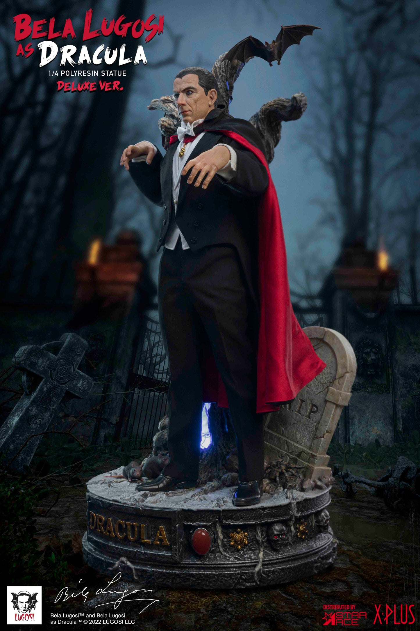 BELA LUGOSI  DX STATUE