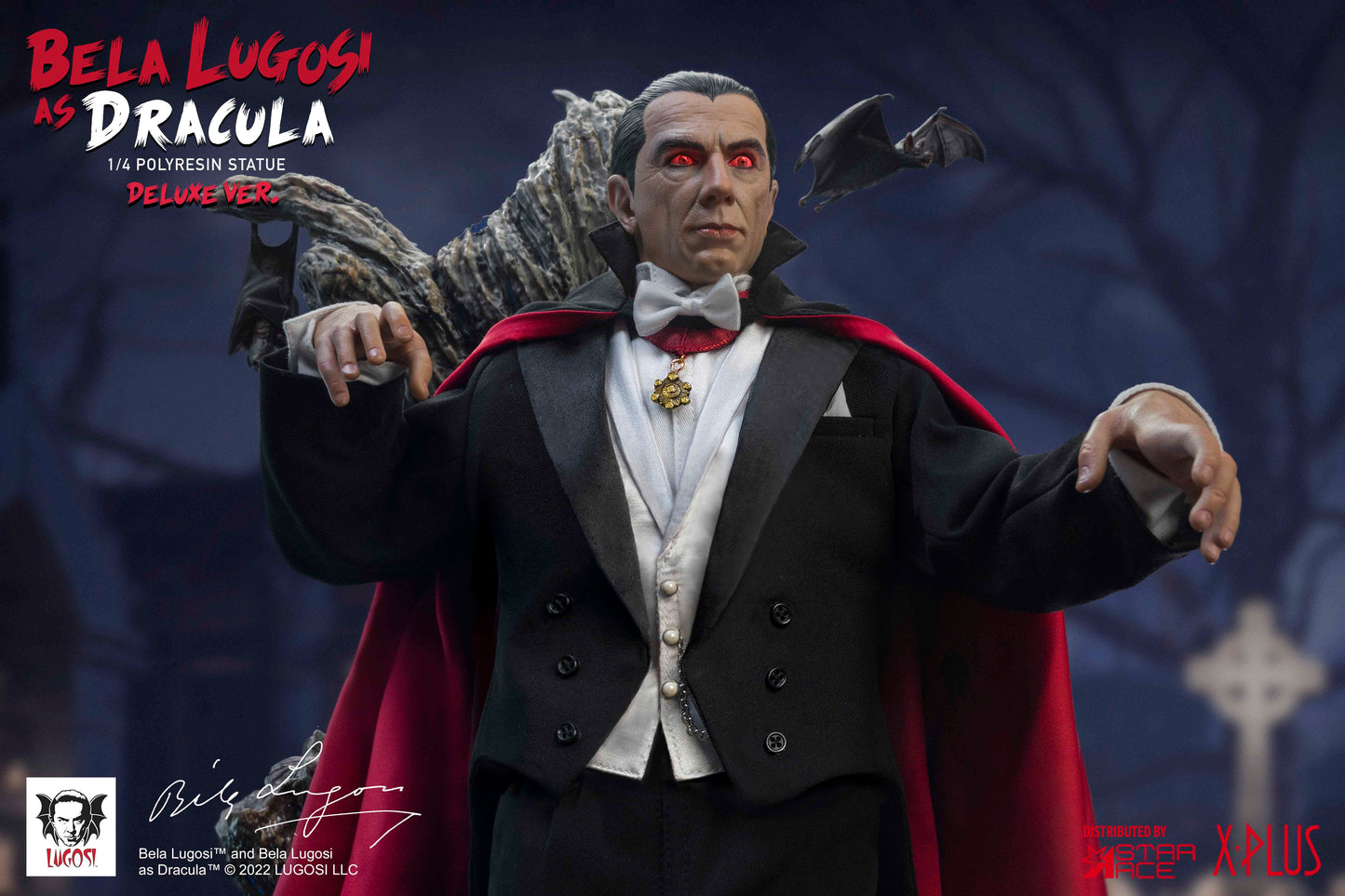 BELA LUGOSI  DX STATUE