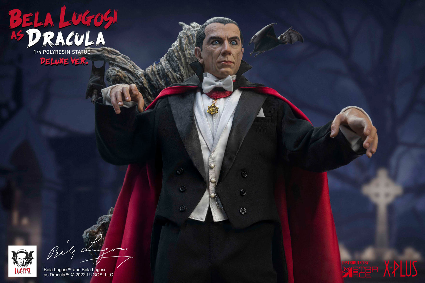 BELA LUGOSI  DX STATUE