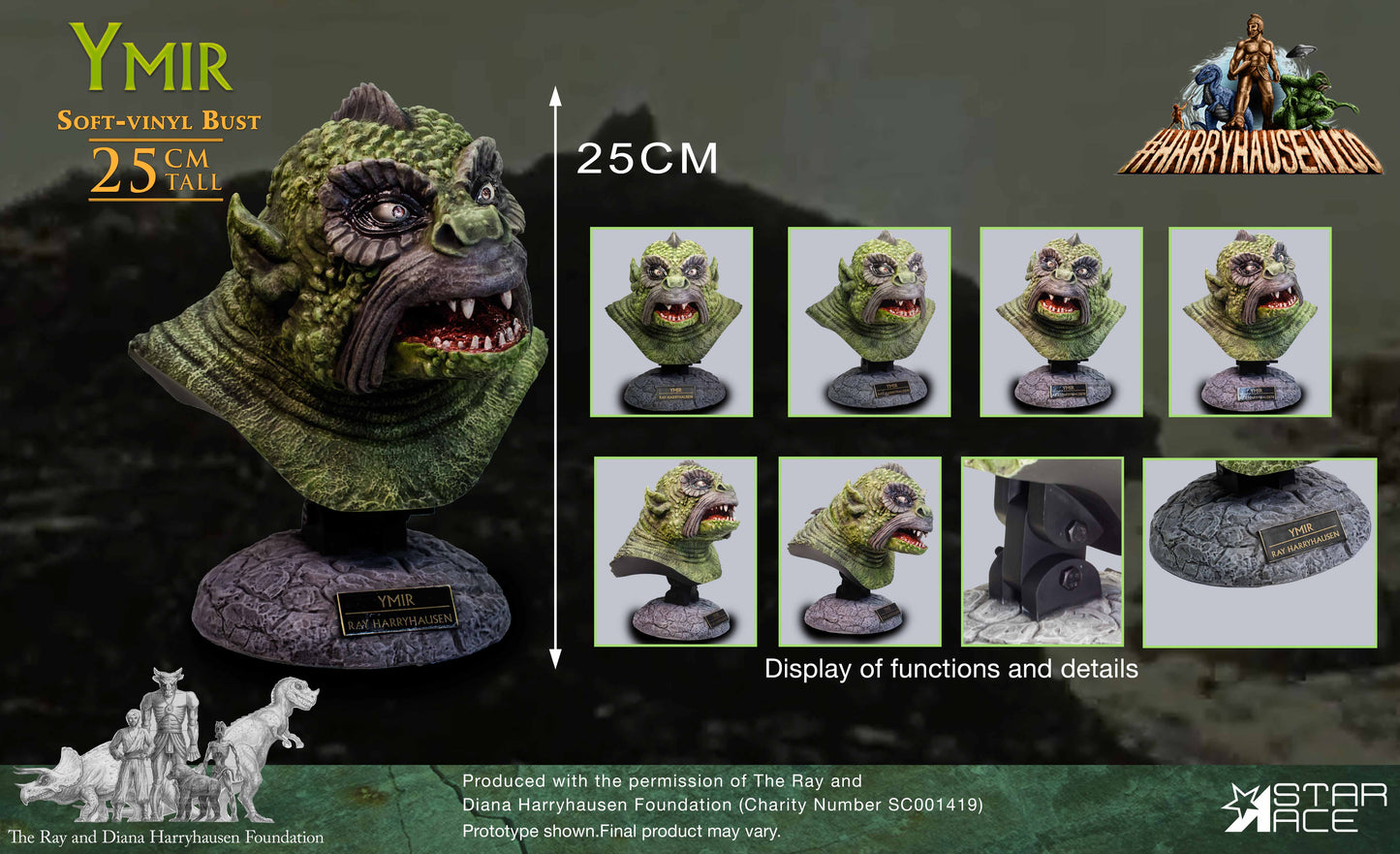 YMIR SOFT VINYL BUST