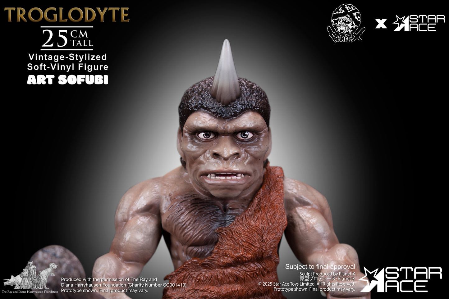 Troglodyte (Vintage-stylized Soft-vinyl Figure)