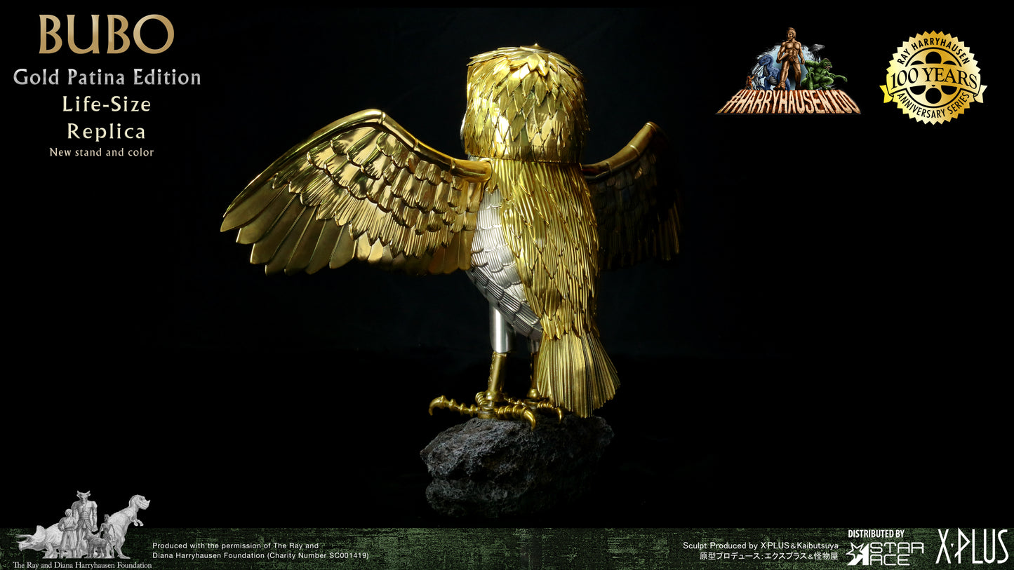 BUBO ELECTROPLATING Gold Patina Edition NX (Open wings only)