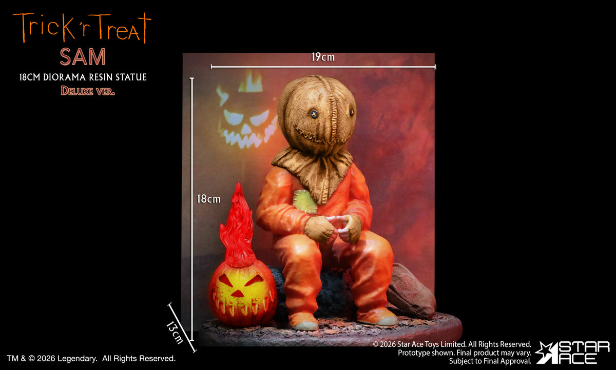 Trick'r Treat Sam diorama resin statue DX
