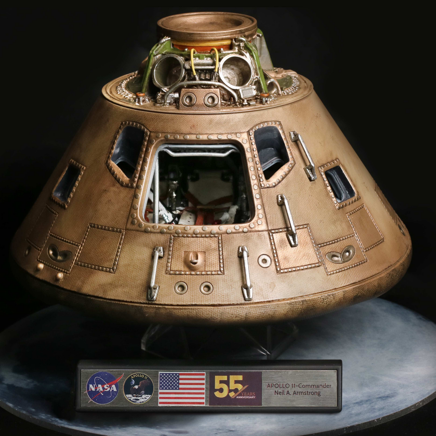 1/20 scale Apollo11 Command Module(DX)