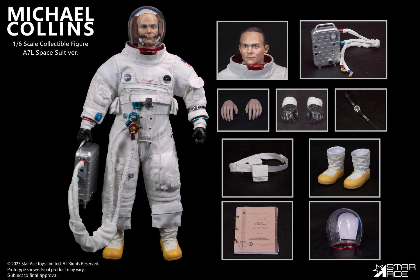 1/6 scale Michael Collins