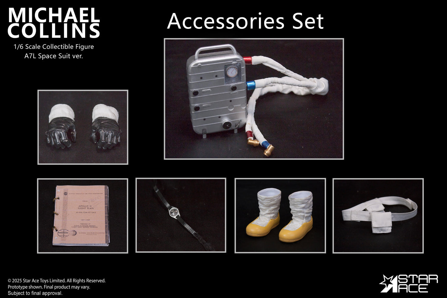 1/6 scale Michael Collins(Accessories)