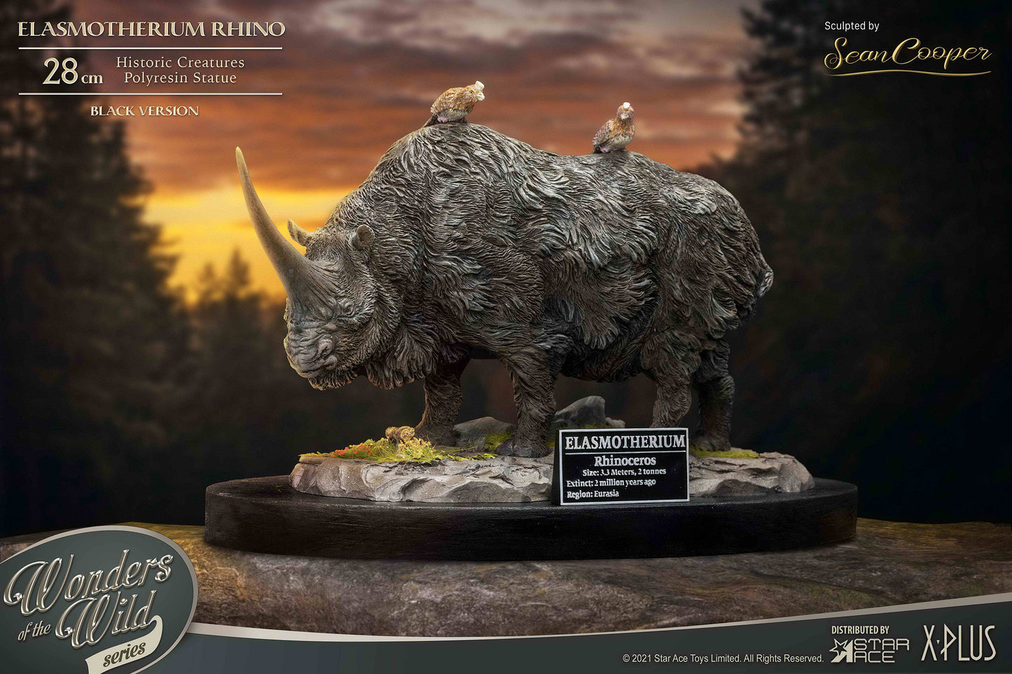 ELASMOTHERIUM RHINO (Black Color Ver.)