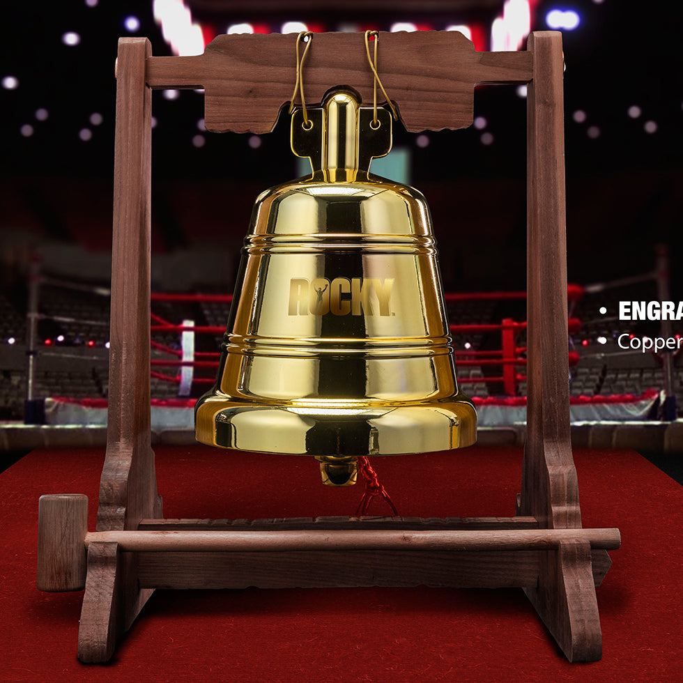 ROCKY Boxing Ring Bell 1:1 Props replica