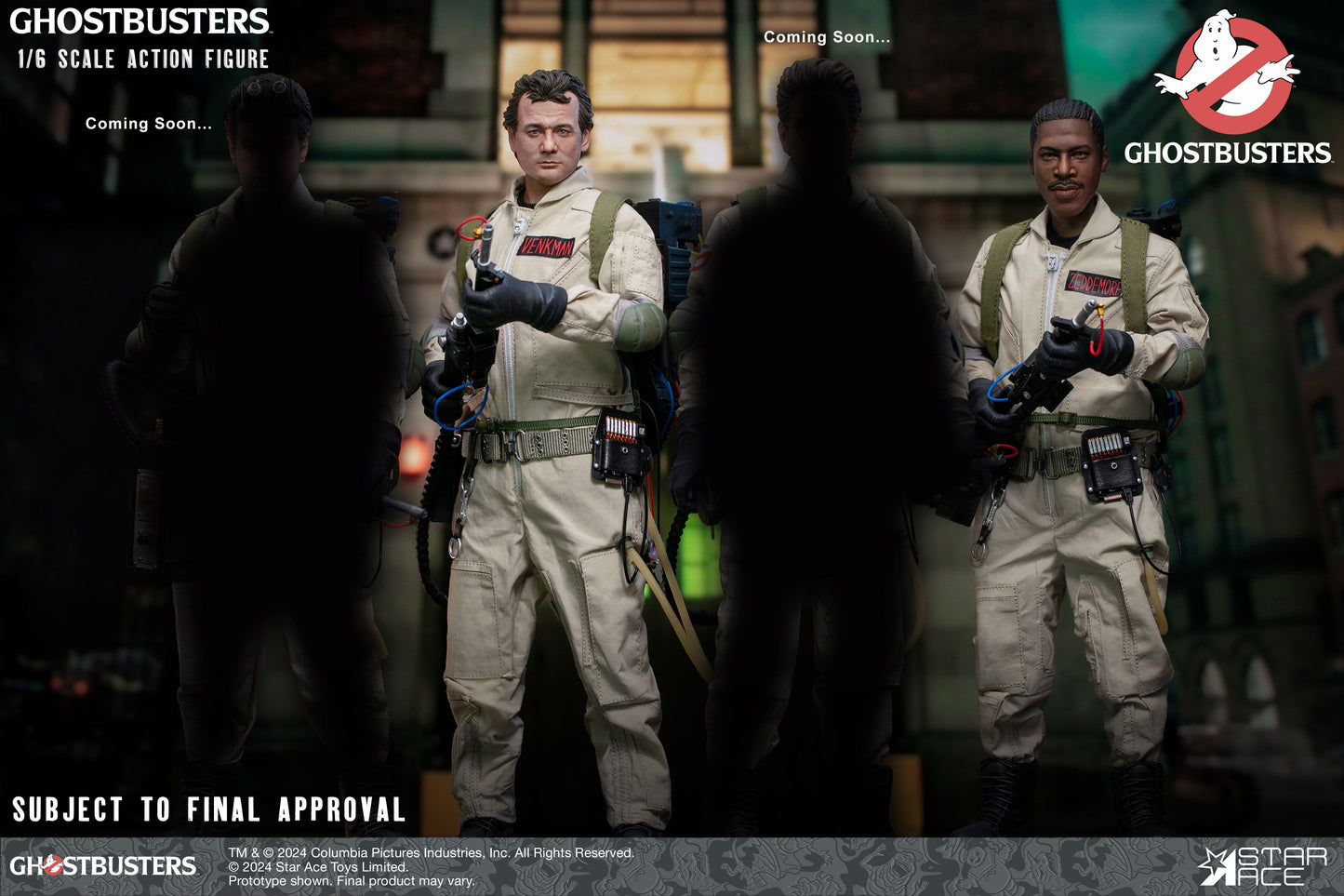 1/6 scale Winston Zeddemore action figure