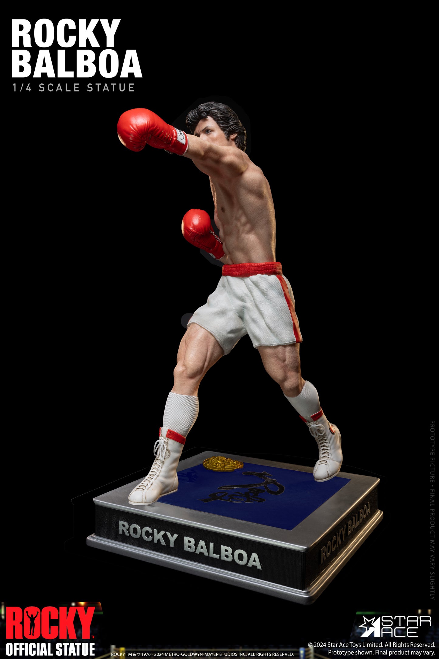 1/4 scale Rocky Balboa Statue (Epic Fight)