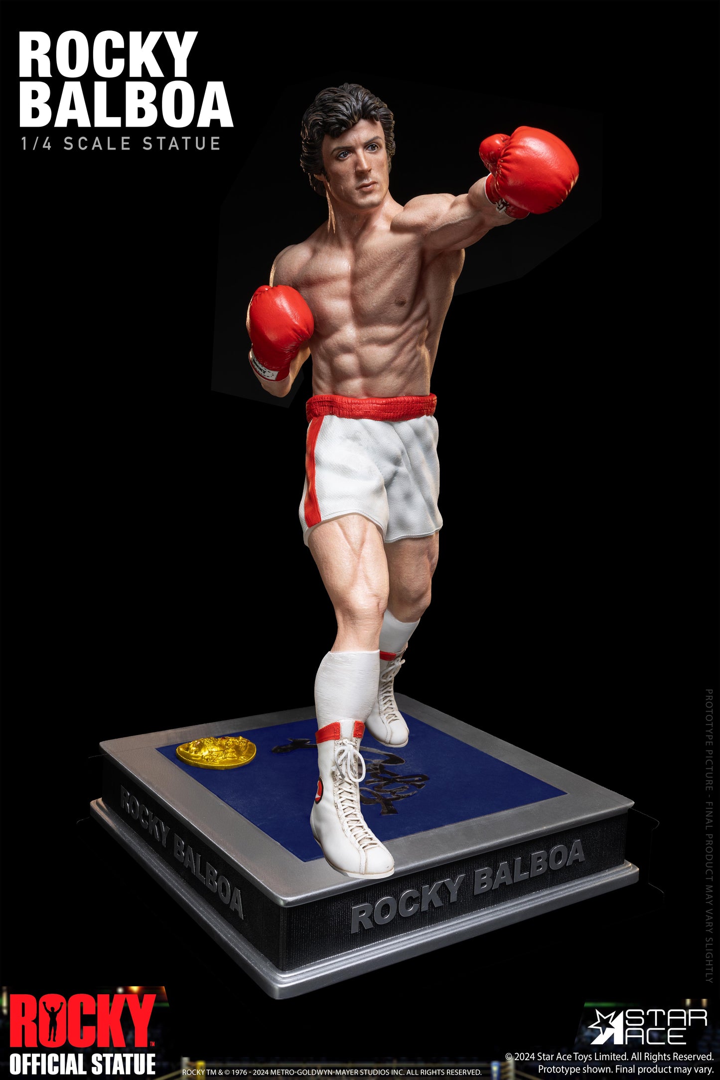 1/4 scale Rocky Balboa Statue (Epic Fight)