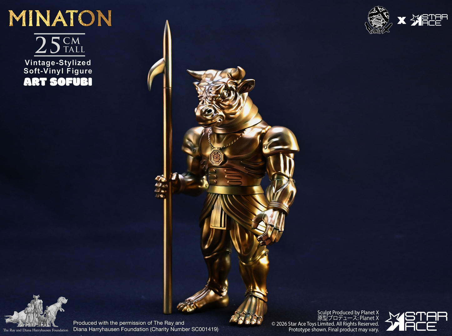 Minaton (Vintage-stylized Soft-vinyl Figure)
