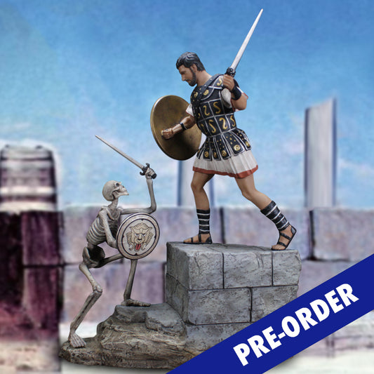 Skeleton Battle diorama scene
