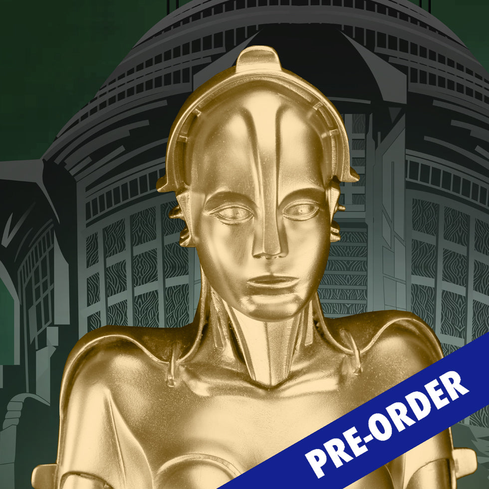 1/4 scale Maschinenmensch Statue (Metallic Gold Color)