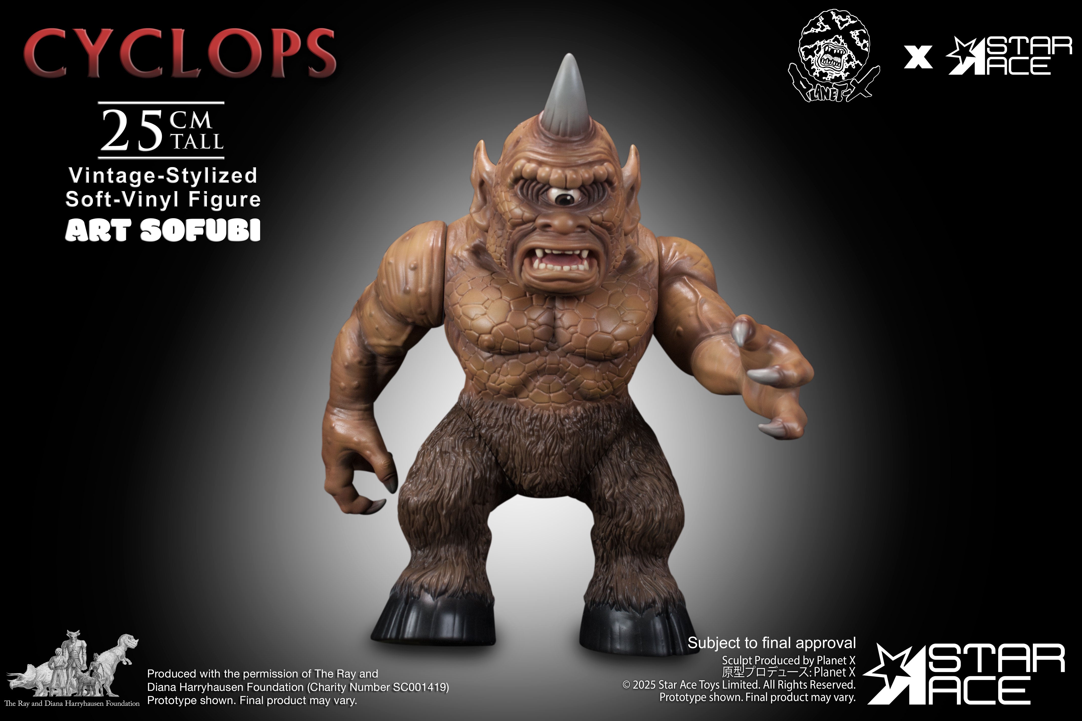Cyclops (Vintage-stylized Soft-vinyl Figure) – Star Ace Toys Limited