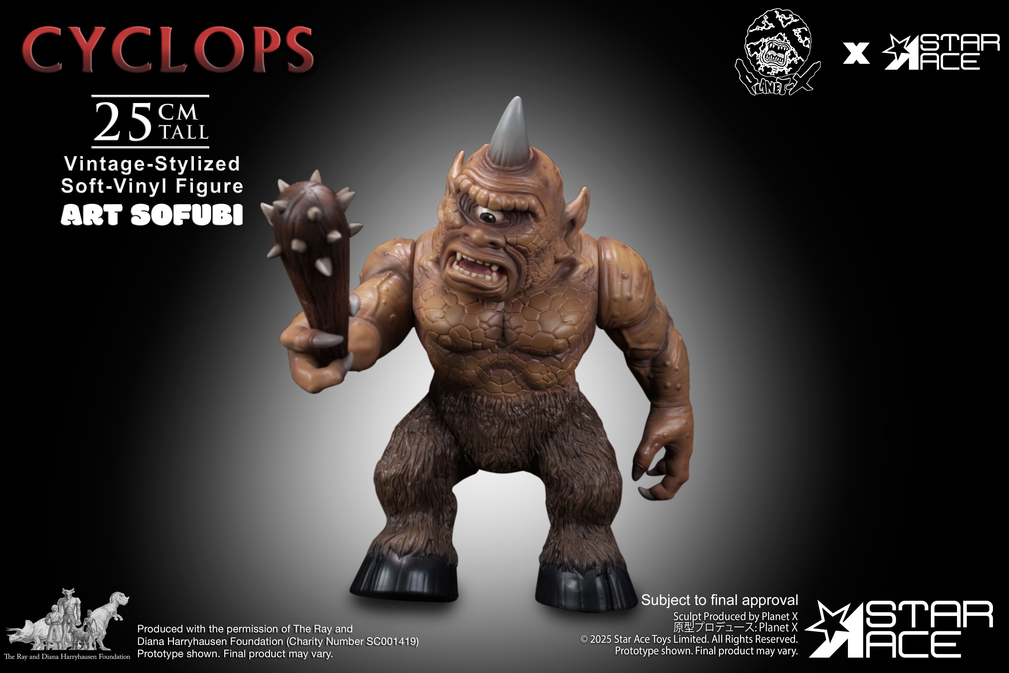 Cyclops (Vintage-stylized Soft-vinyl Figure) – Star Ace Toys Limited