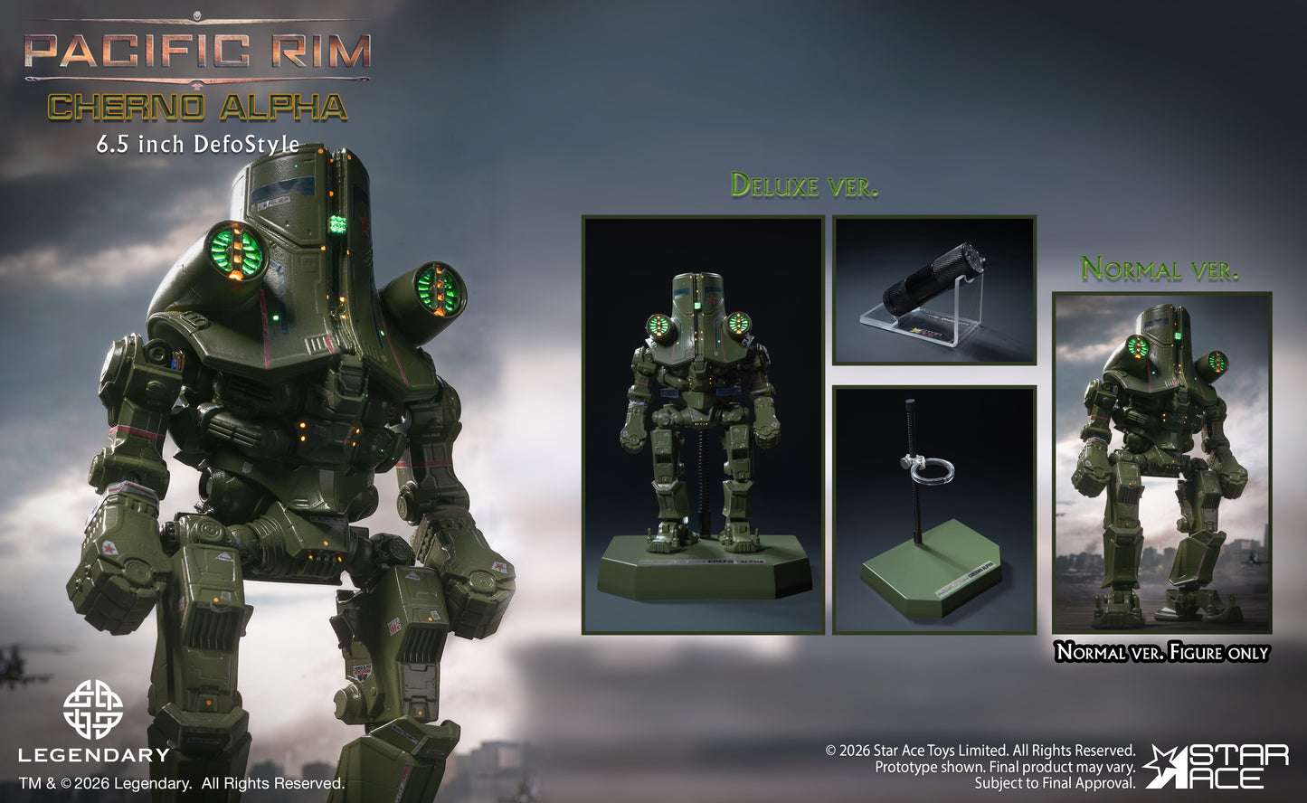Pacific Rim – Gipsy Danger & Cherno Alpha DefoStyle Figure DX (Twin Pack)