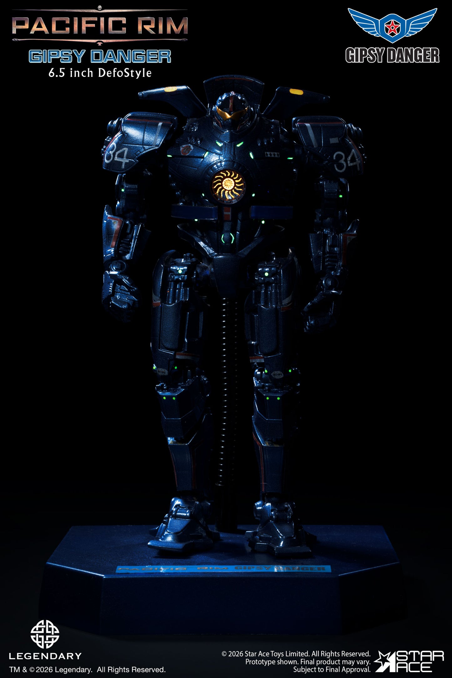 Pacific Rim – Gipsy Danger & Cherno Alpha DefoStyle Figure DX (Twin Pack)