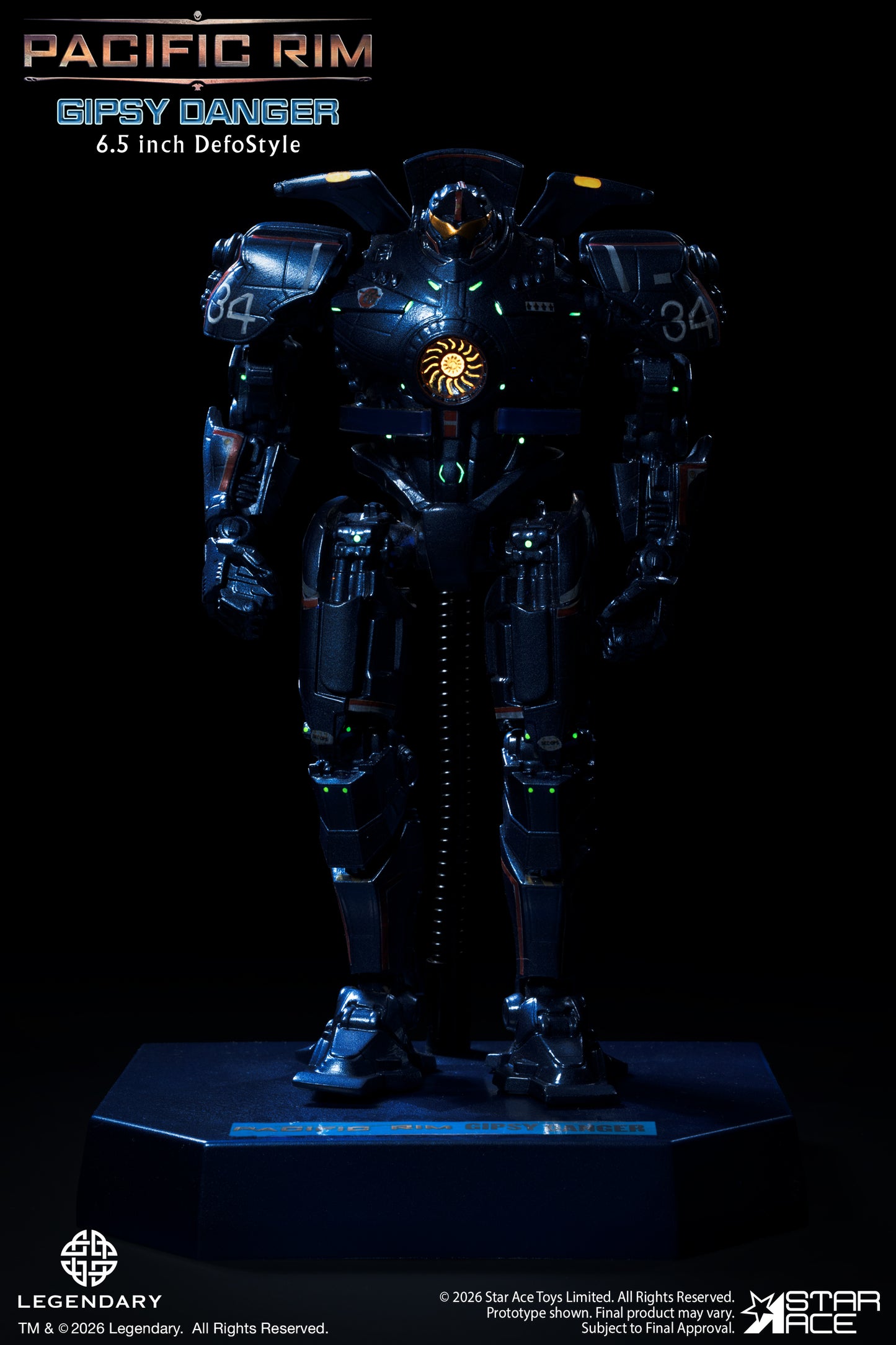 Pacific Rim – Gipsy Danger & Cherno Alpha DefoStyle Figure DX (Twin Pack)