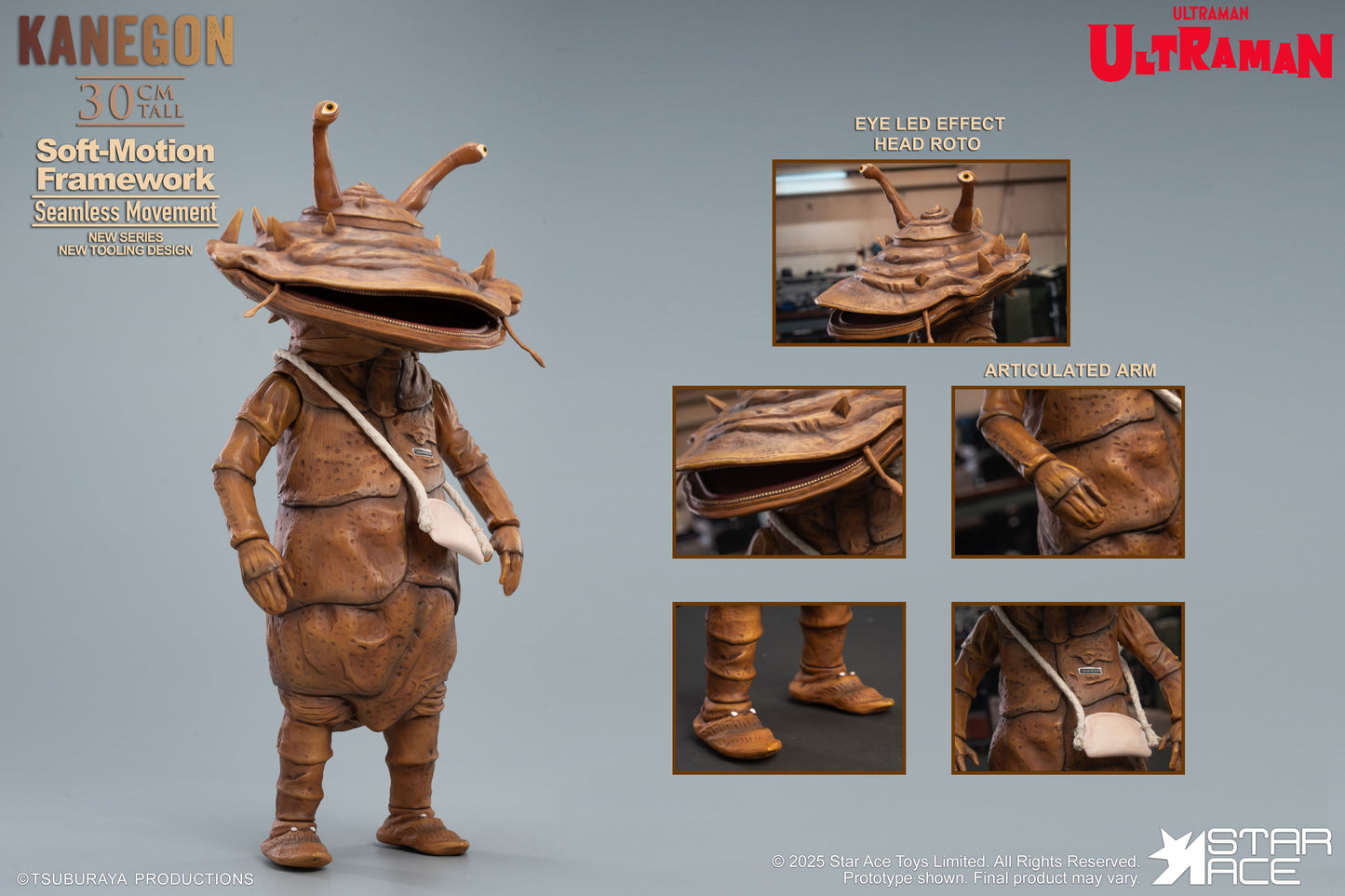 Ultra-Kaiju Kanegon soft-motion special edition