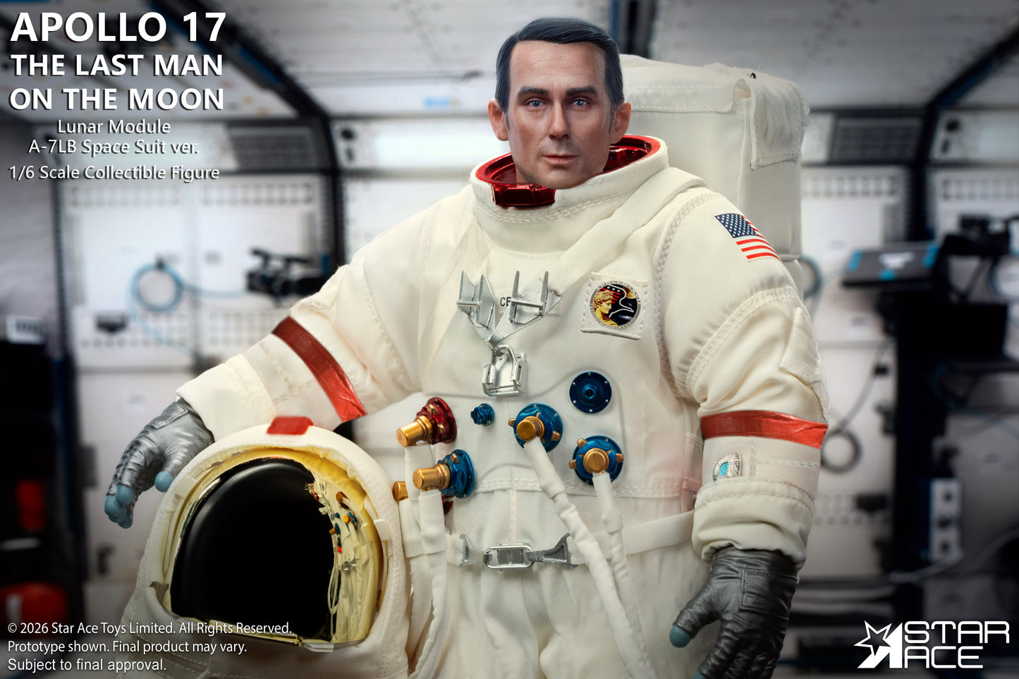 1/6 scale Apollo17: The Last Man on the Moon