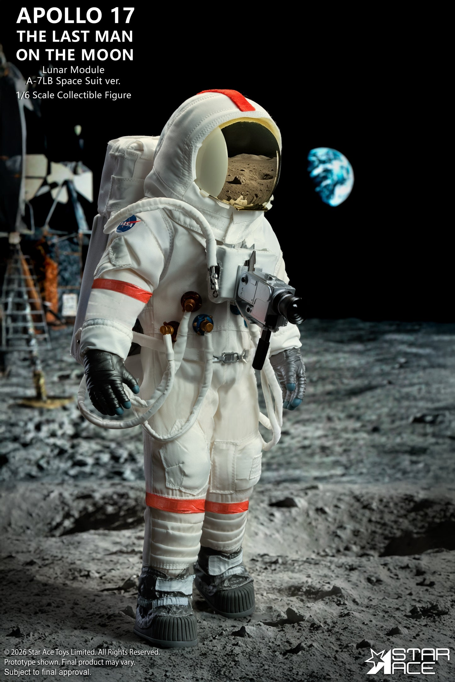 1/6 scale Apollo17: The Last Man on the Moon