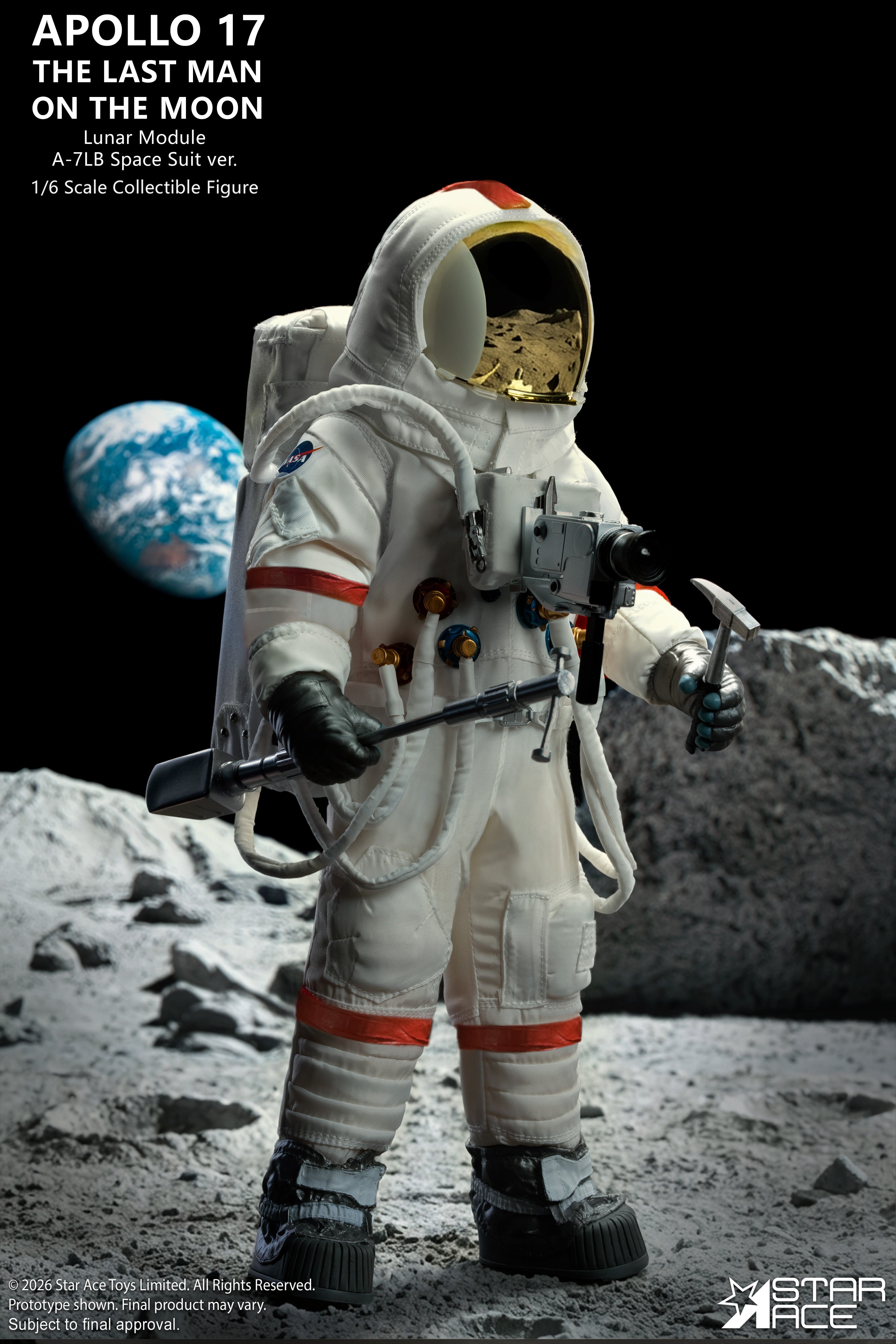 1/6 scale Apollo17: The Last Man on the Moon – Star Ace Toys Limited