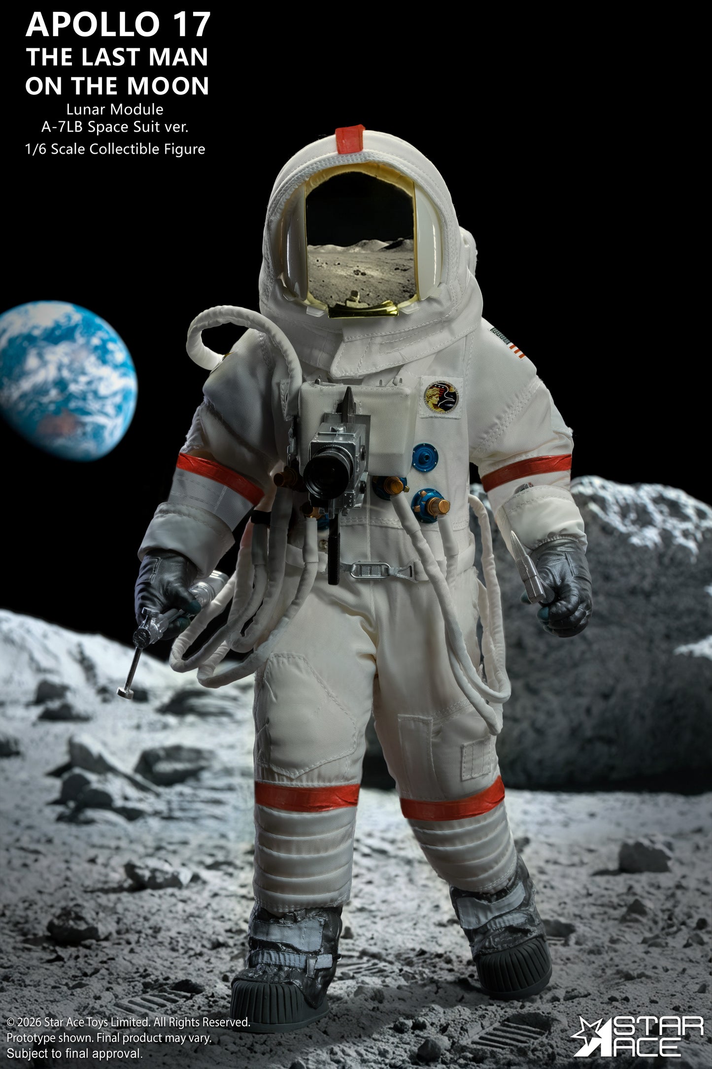 1/6 scale Apollo17: The Last Man on the Moon