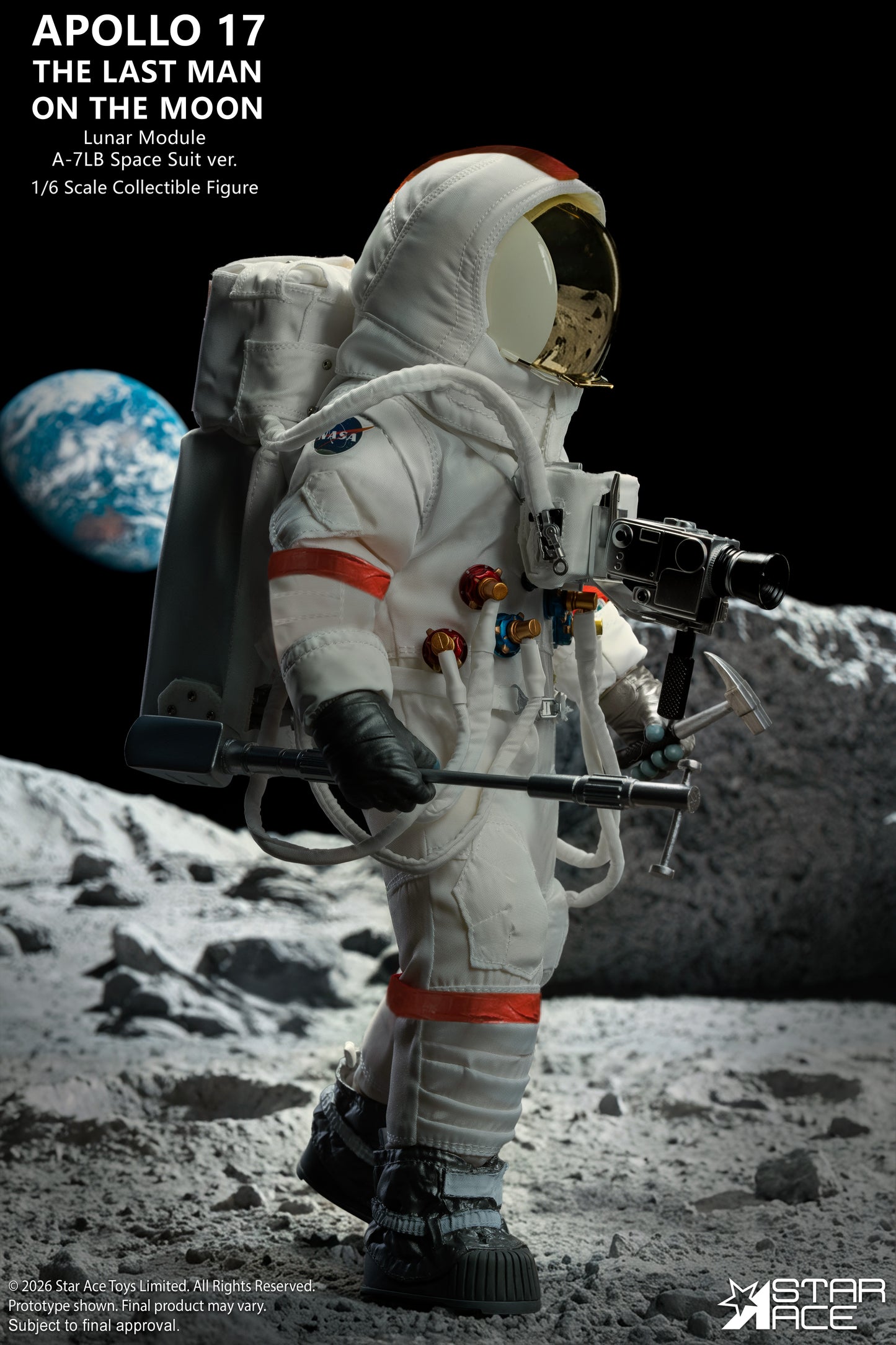 1/6 scale Apollo17: The Last Man on the Moon