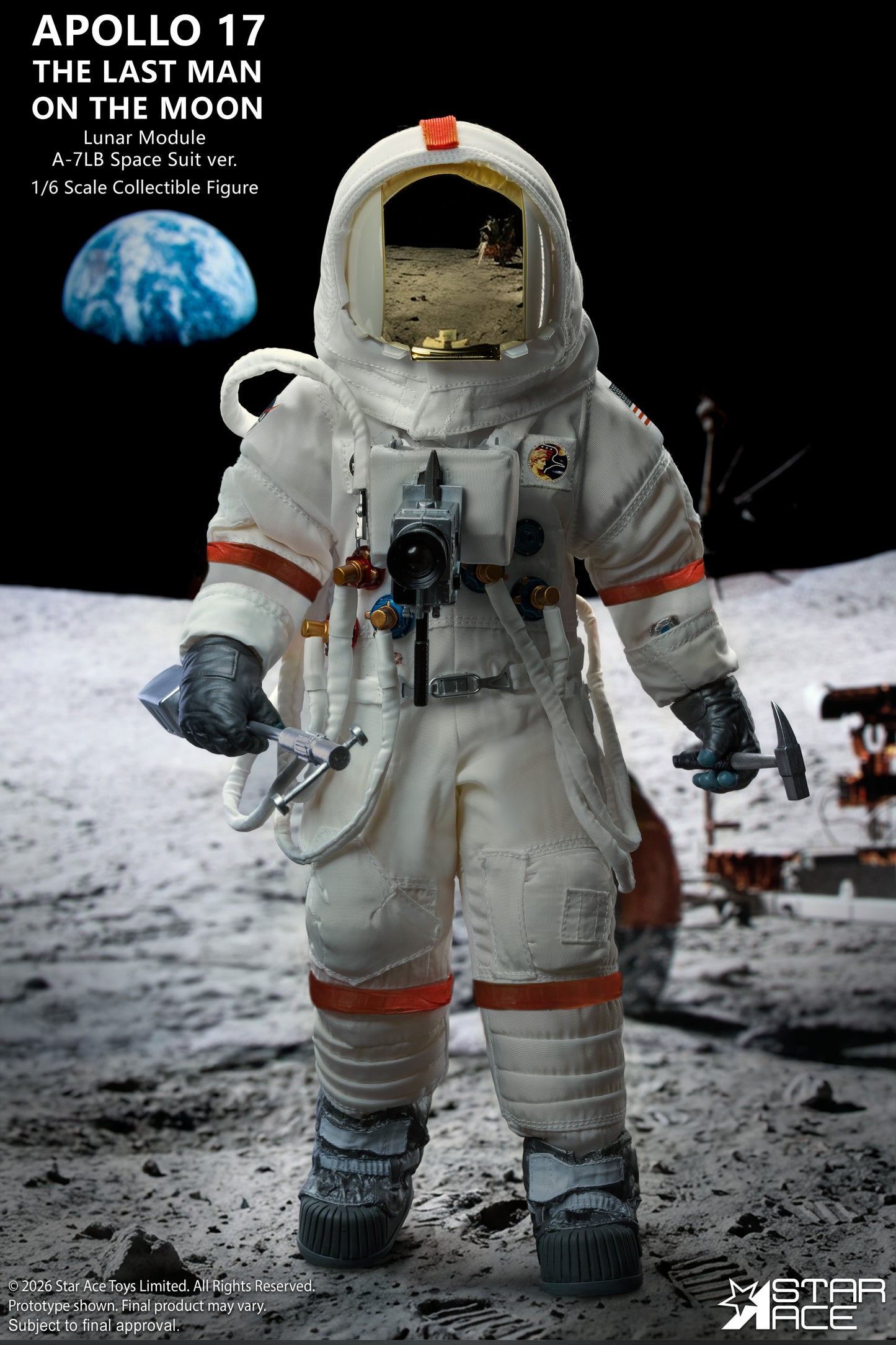 1/6 scale Apollo17: The Last Man on the Moon
