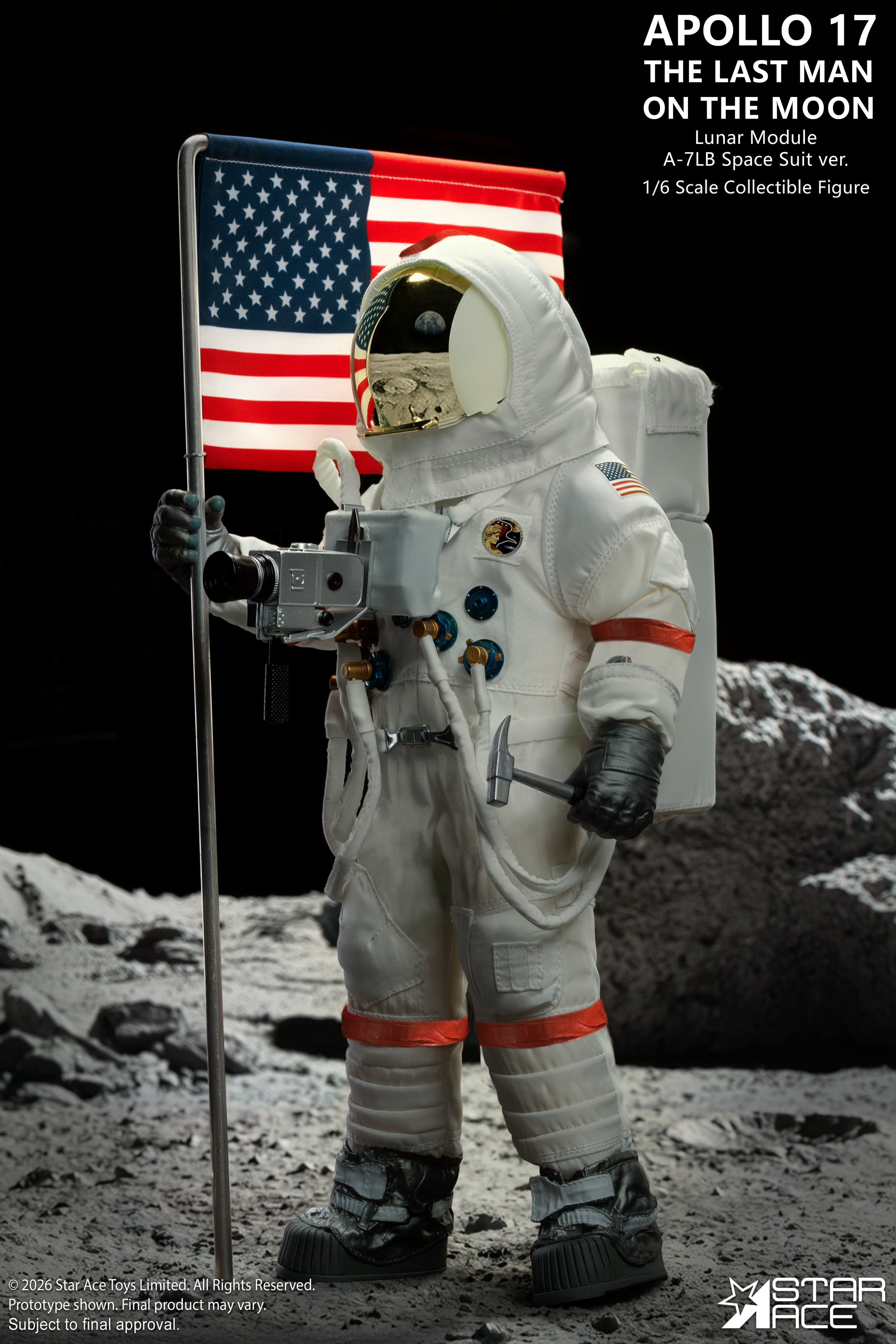 1/6 scale Apollo17: The Last Man on the Moon – Star Ace Toys Limited