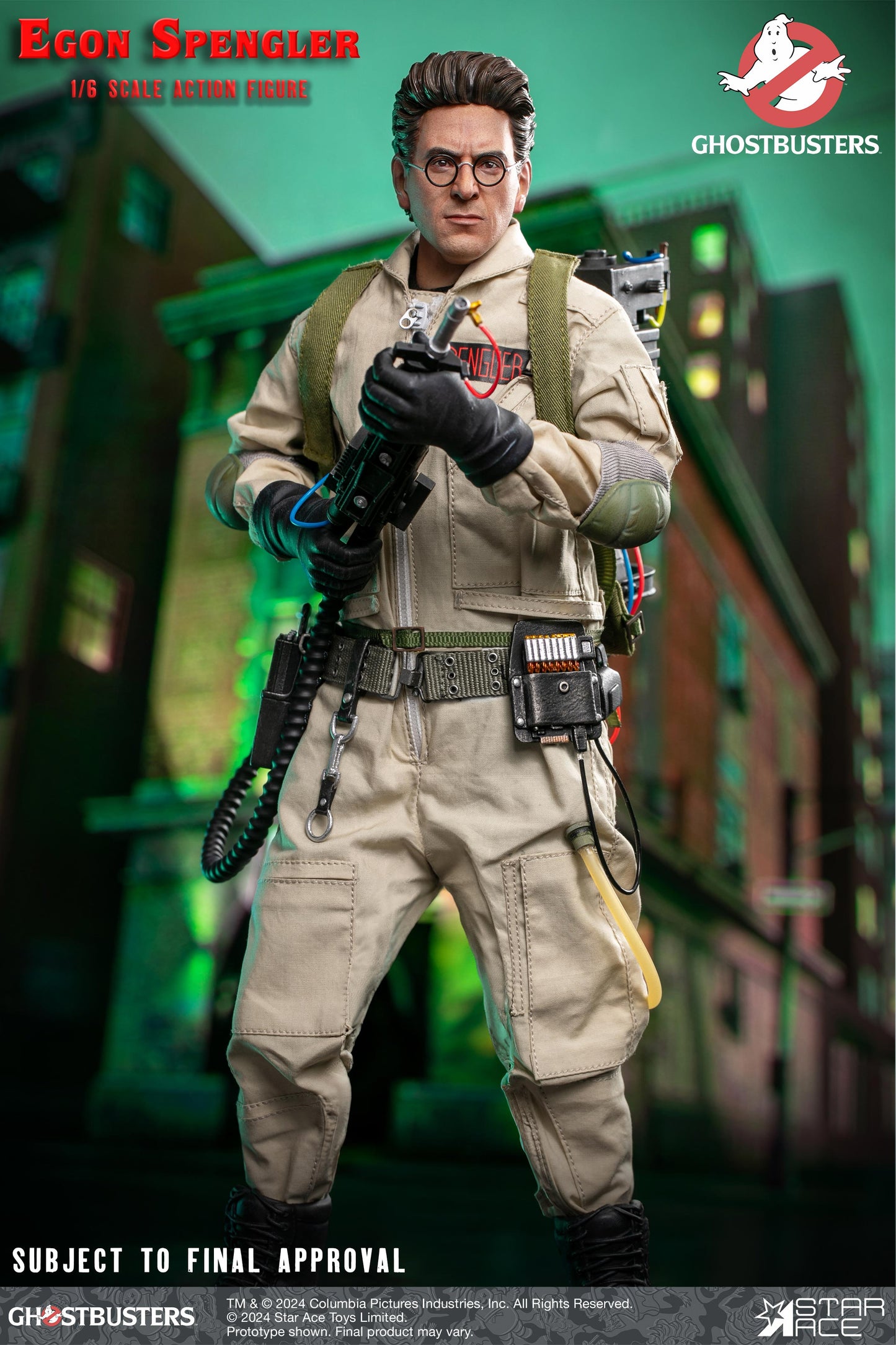 1/6 scale Egon Spengler action figure