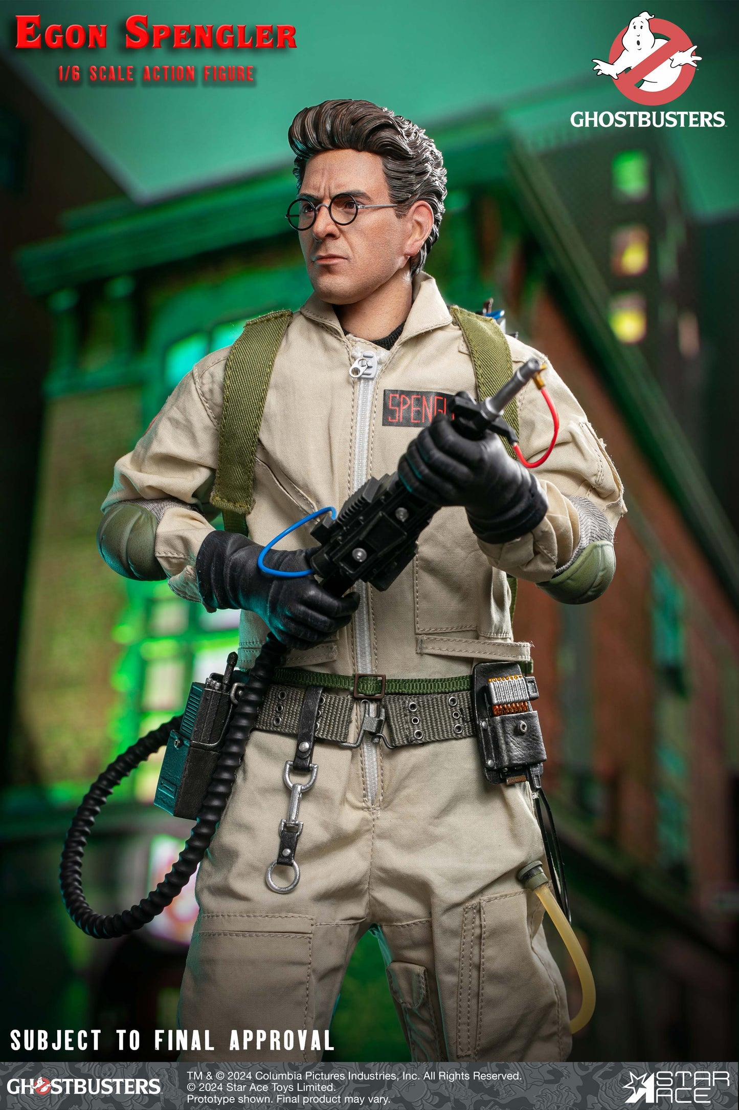 1/6 scale Egon Spengler action figure