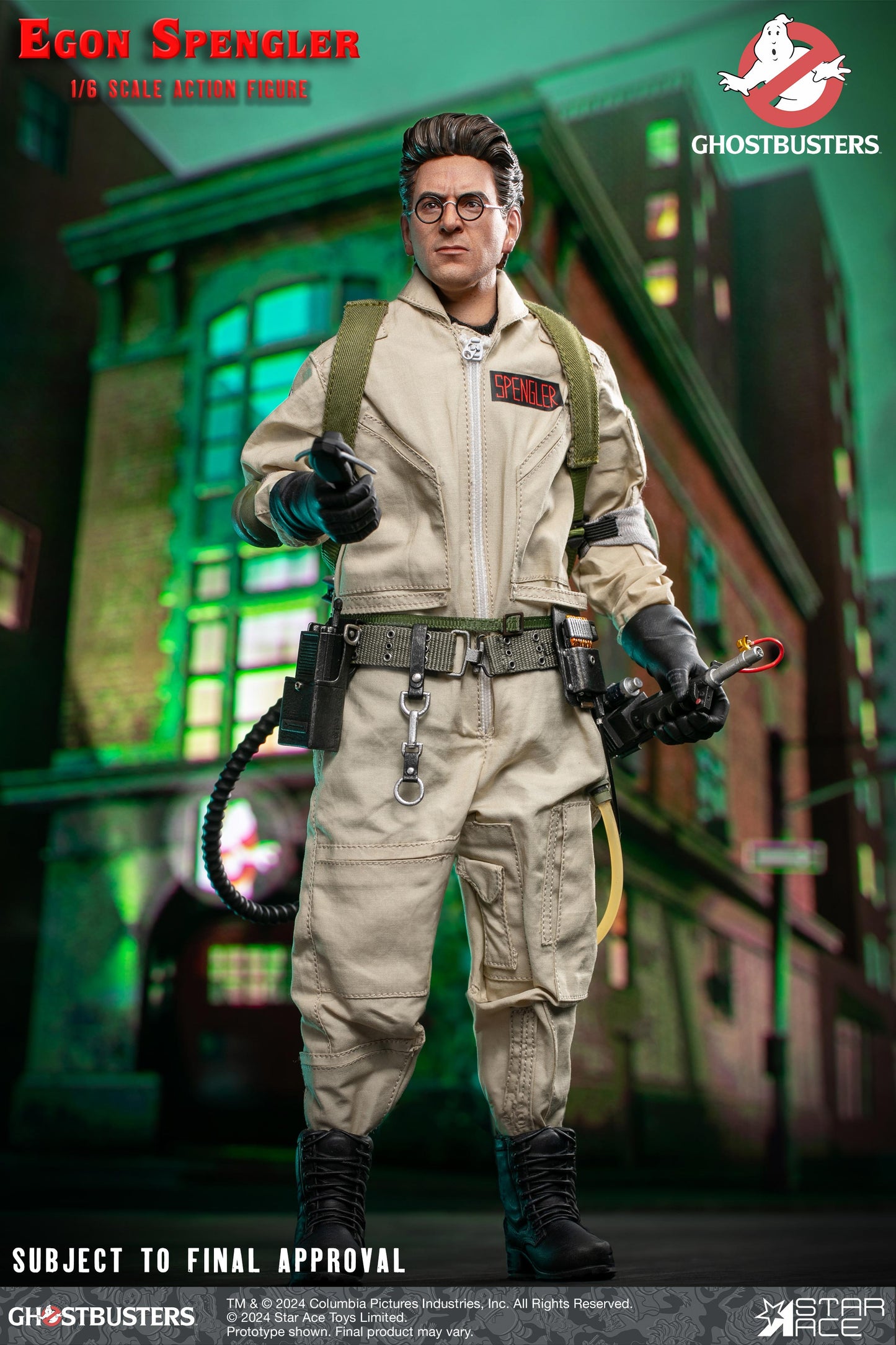 1/6 scale Egon Spengler action figure