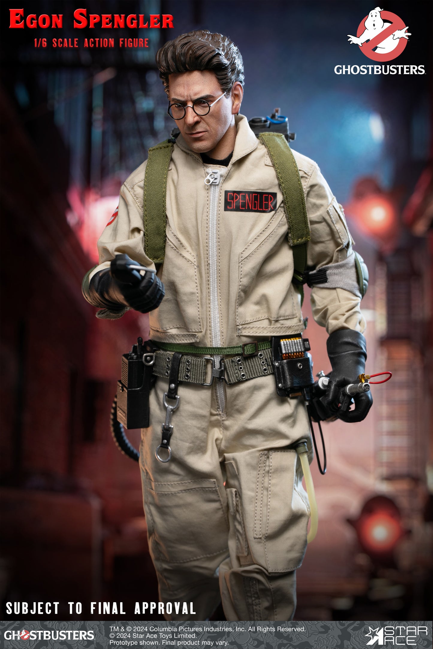 1/6 scale Egon Spengler action figure