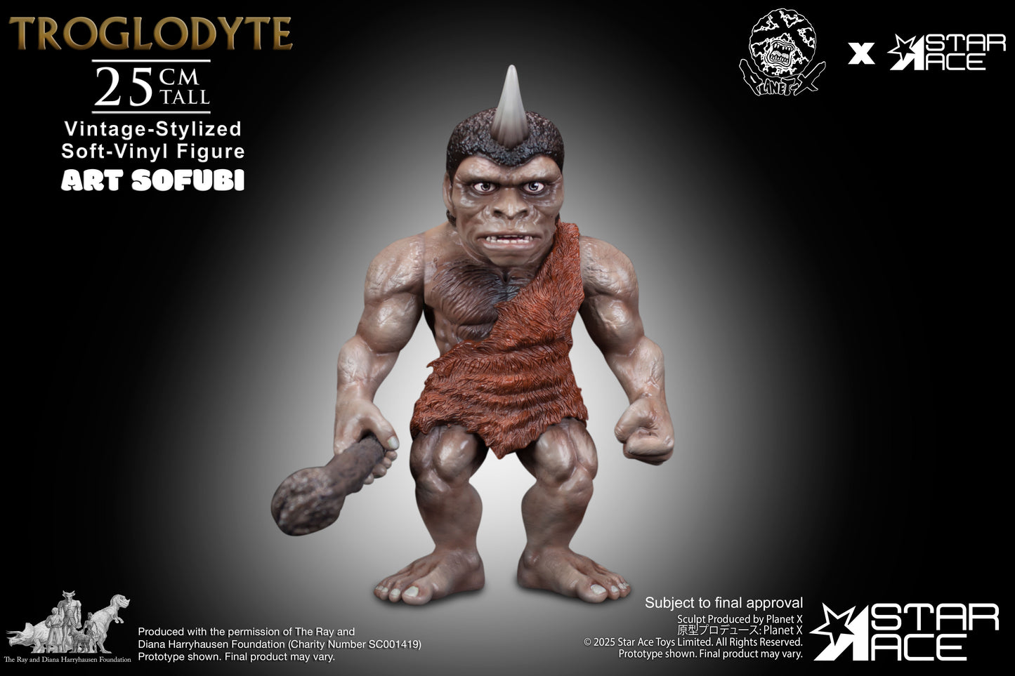 Troglodyte (Vintage-stylized Soft-vinyl Figure)