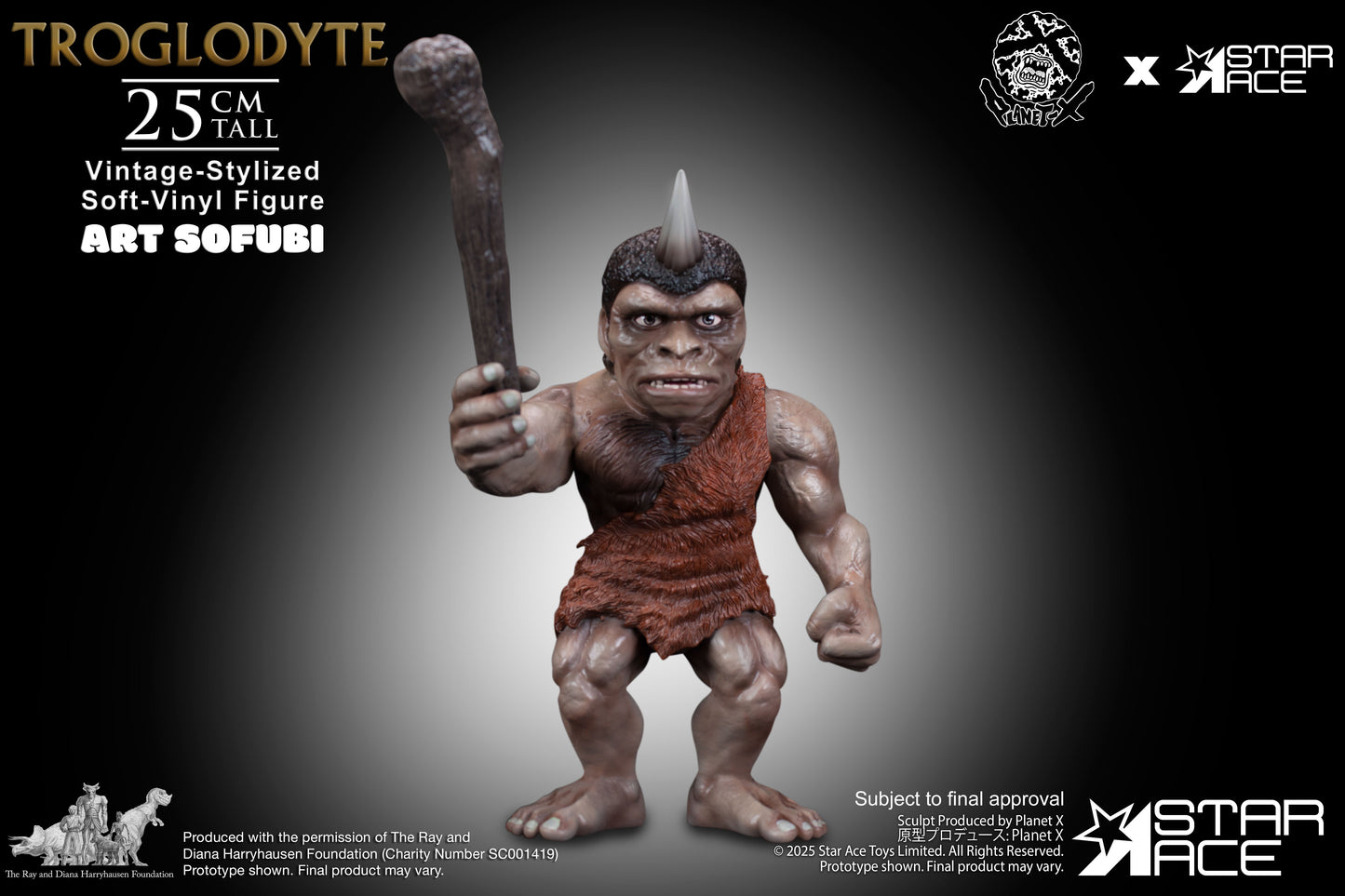 Troglodyte (Vintage-stylized Soft-vinyl Figure)
