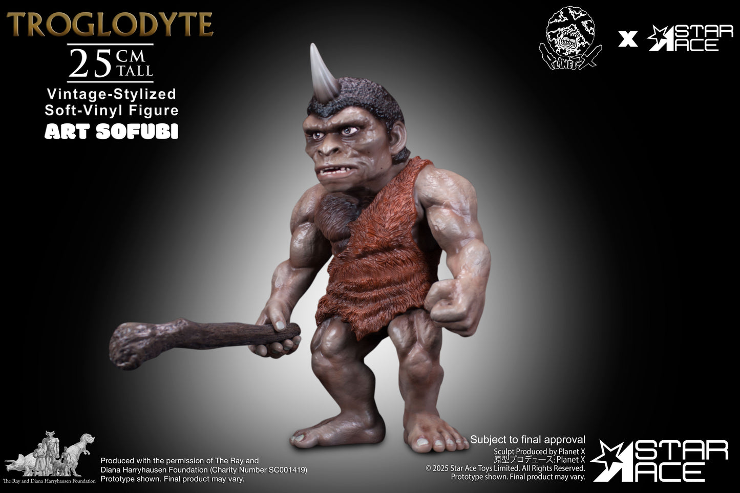 Troglodyte (Vintage-stylized Soft-vinyl Figure)