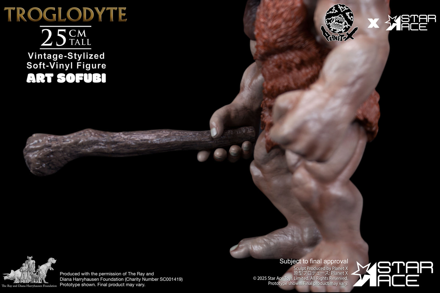 Troglodyte (Vintage-stylized Soft-vinyl Figure)