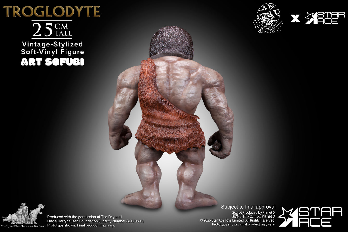 Troglodyte (Vintage-stylized Soft-vinyl Figure)