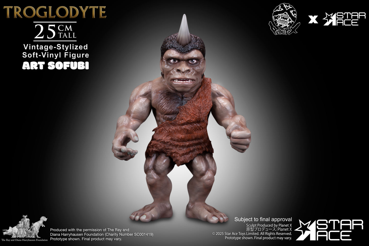 Troglodyte (Vintage-stylized Soft-vinyl Figure)