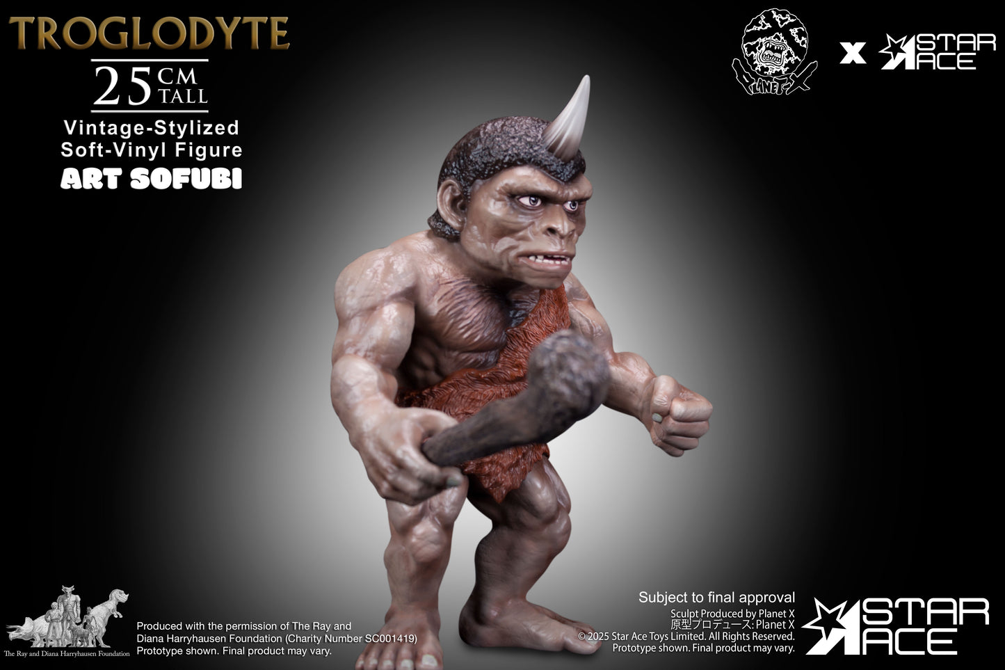 Troglodyte (Vintage-stylized Soft-vinyl Figure)