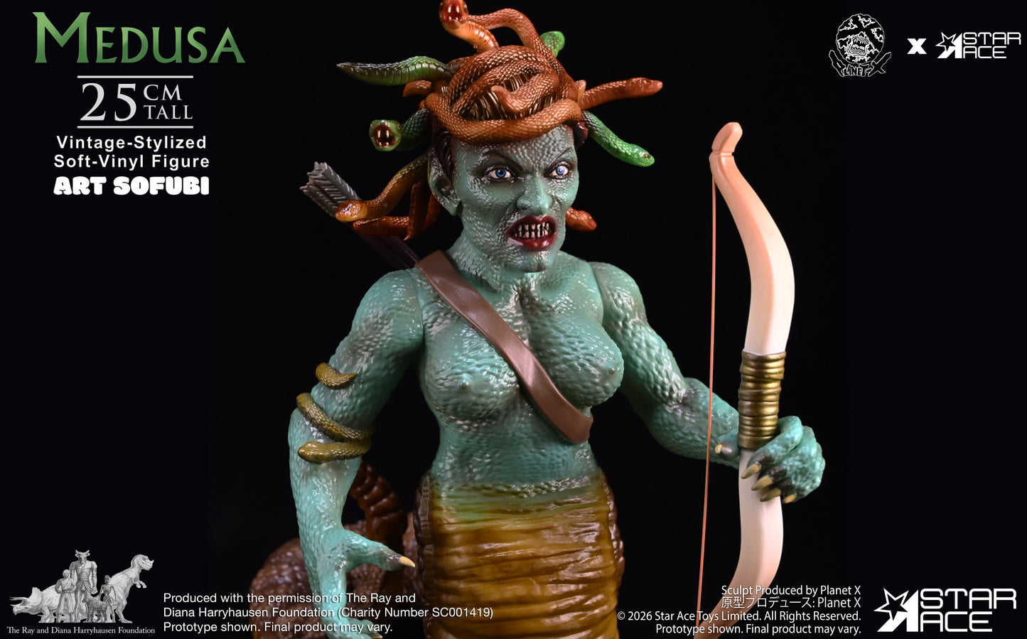 Medusa (Vintage-stylized Soft-vinyl Figure)
